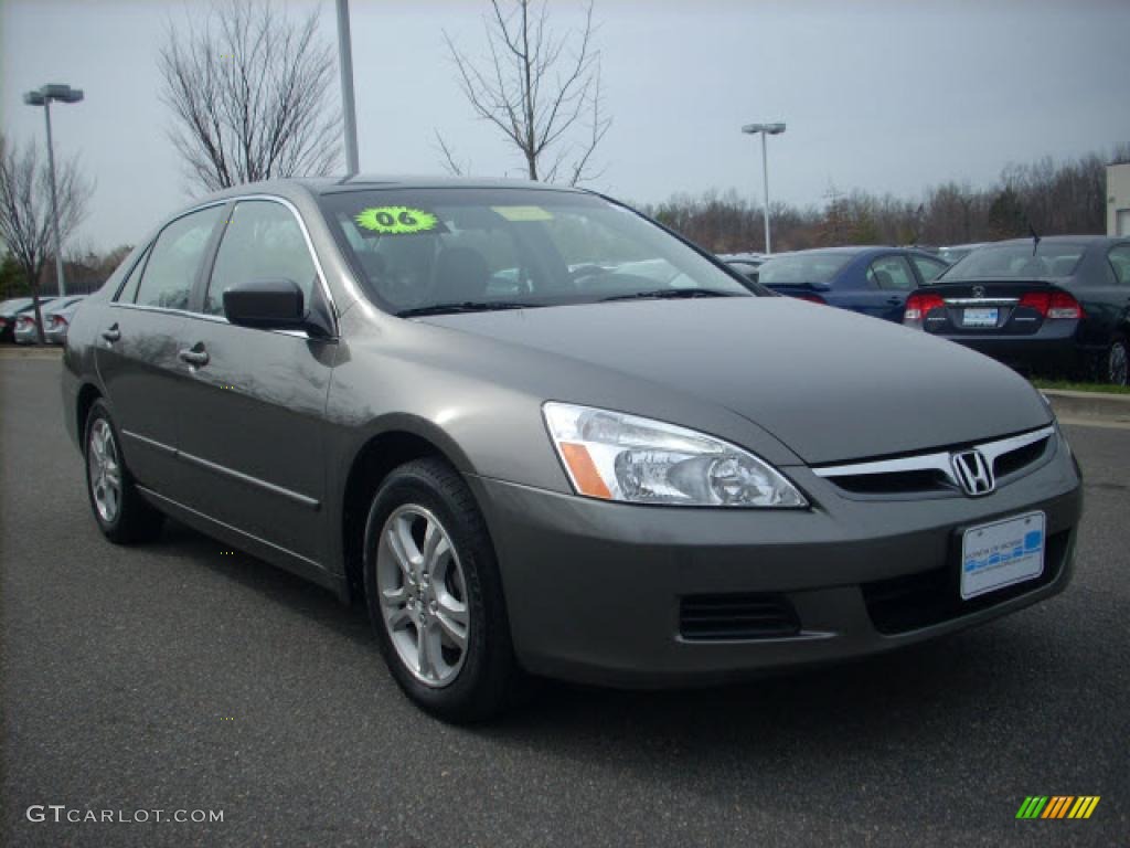 2006 Accord EX-L Sedan - Graphite Pearl / Black photo #1