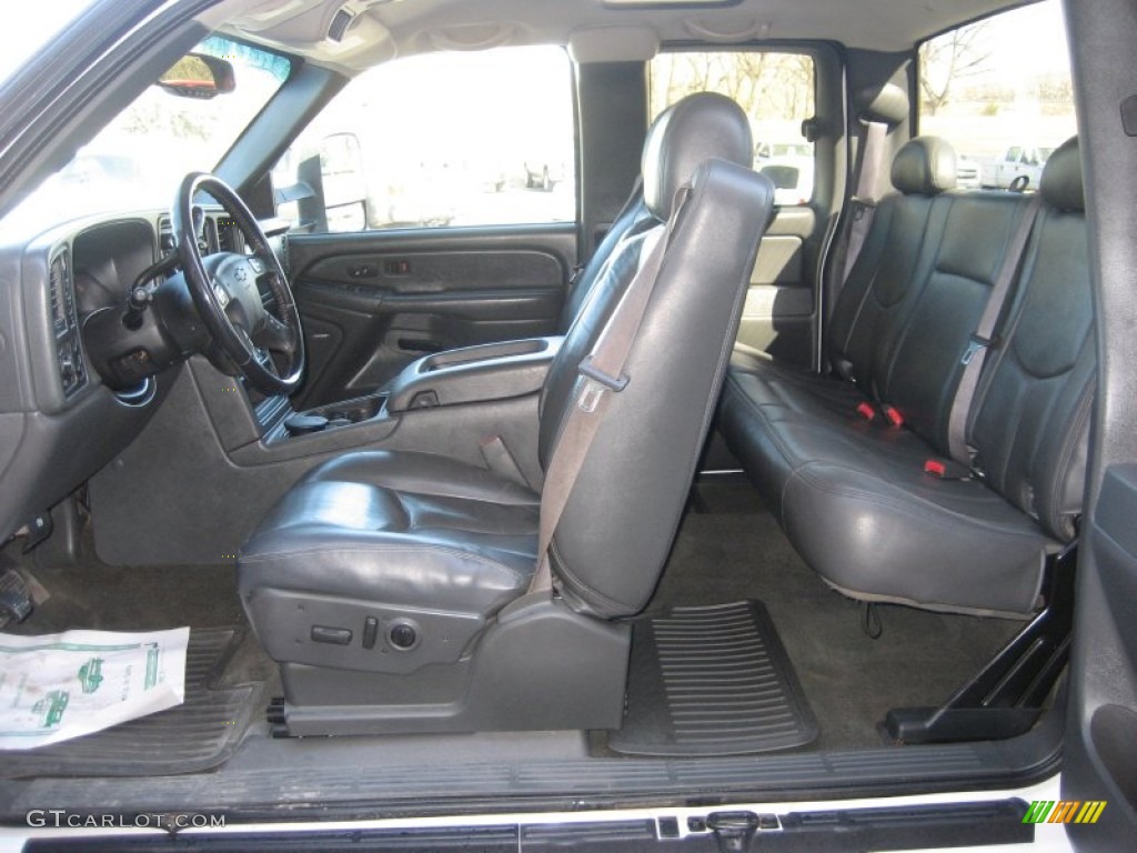 Medium Gray Interior 2007 Chevrolet Silverado 3500HD Classic LT Extended Cab 4x4 Photo #63407342