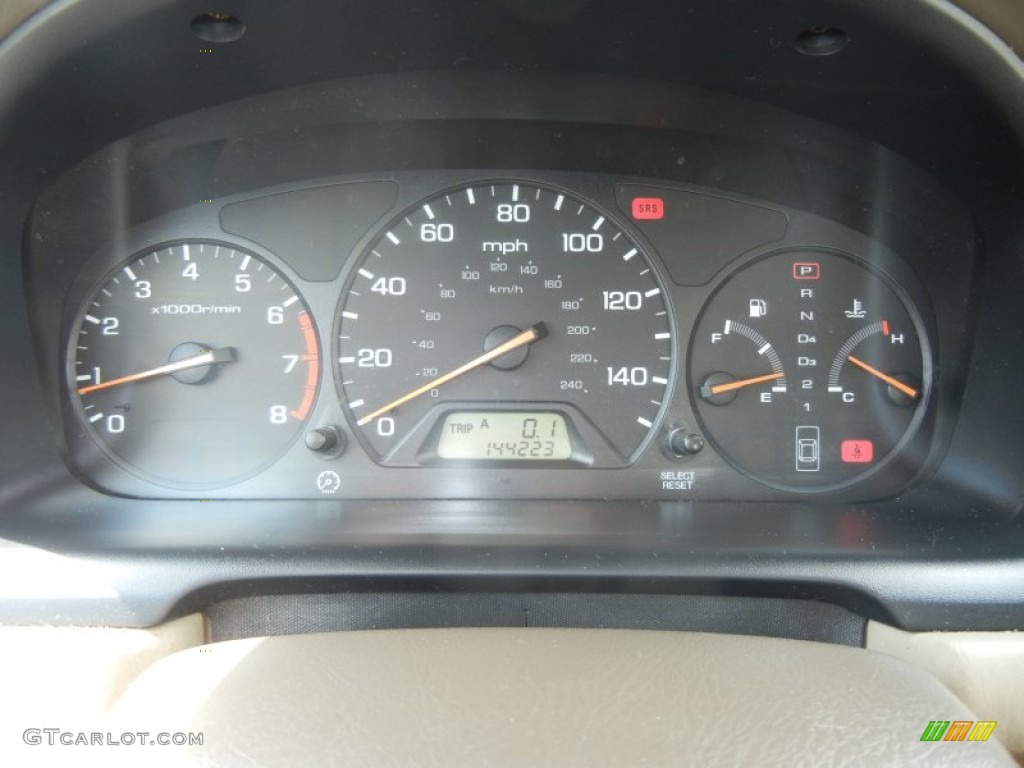 2001 Honda Accord EX Sedan Gauges Photo #63407585