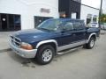 2004 Patriot Blue Pearl Dodge Dakota SLT Quad Cab  photo #2