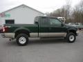 2000 Woodland Green Metallic Ford F250 Super Duty Lariat Extended Cab 4x4  photo #12