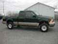 2000 Woodland Green Metallic Ford F250 Super Duty Lariat Extended Cab 4x4  photo #14