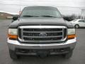 2000 Woodland Green Metallic Ford F250 Super Duty Lariat Extended Cab 4x4  photo #17