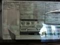 2011 BMW 1 Series ActiveE Window Sticker