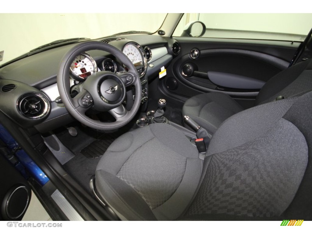 Carbon Black Interior 2012 Mini Cooper Hardtop Photo #63410083