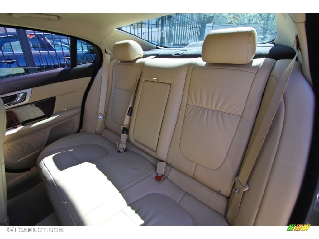 Champagne/Truffle Interior 2009 Jaguar XF Luxury Photo #63410585