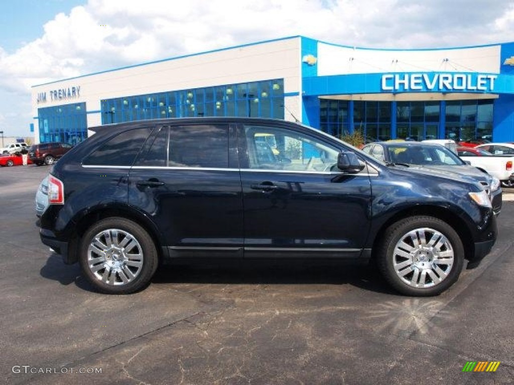 Dark Ink Blue Metallic Ford Edge