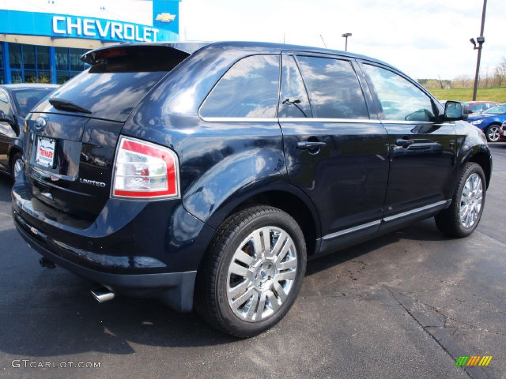 2010 Edge Limited - Dark Ink Blue Metallic / Medium Light Stone photo #3