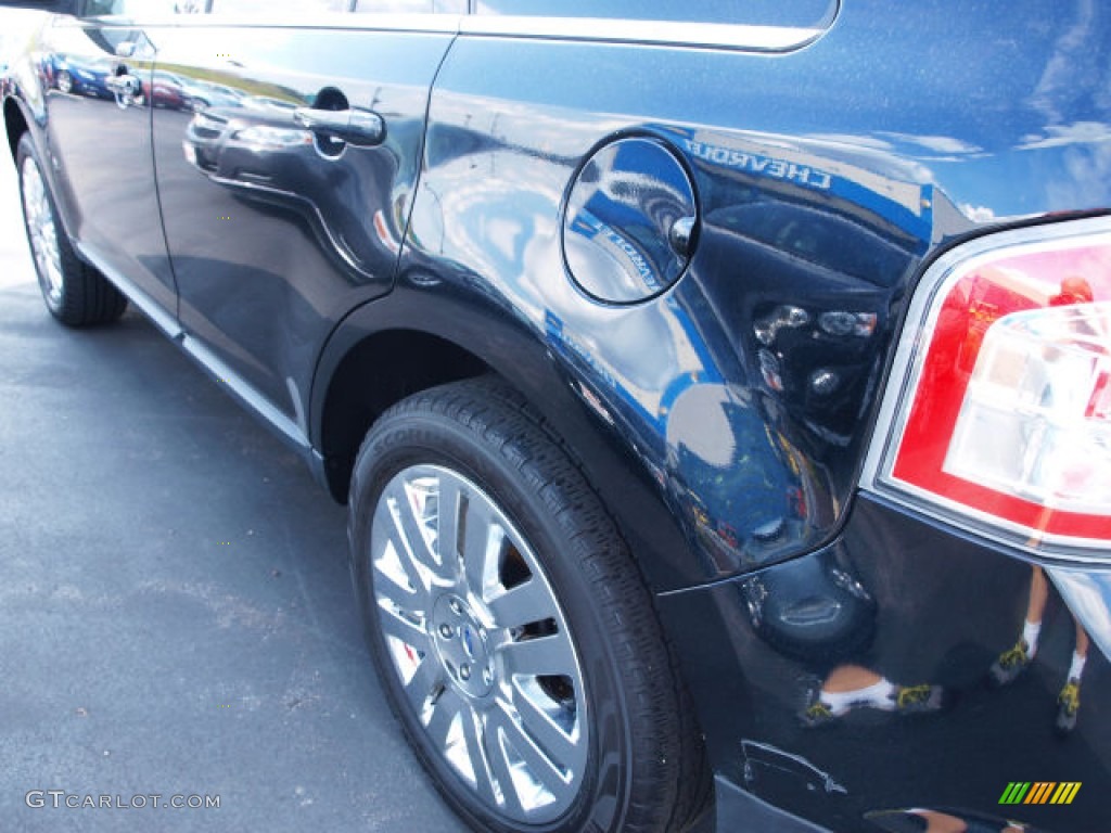 2010 Edge Limited - Dark Ink Blue Metallic / Medium Light Stone photo #4
