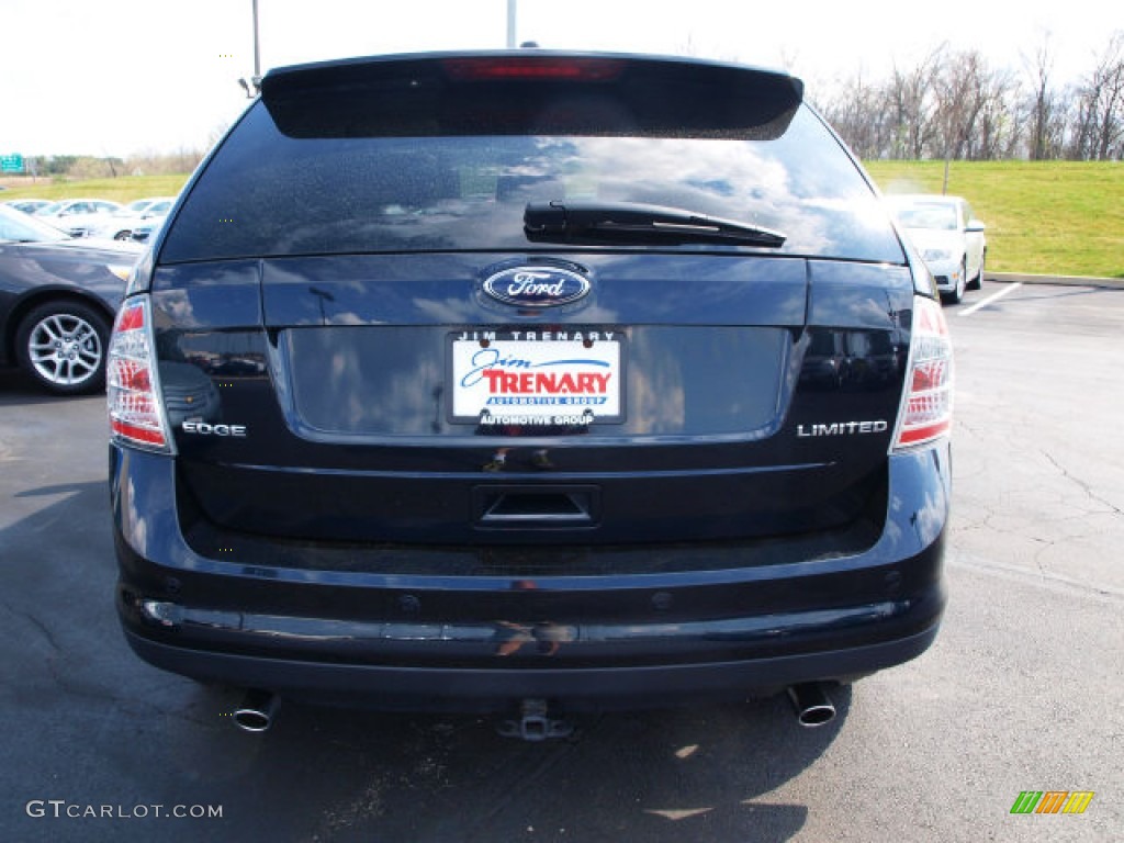 2010 Edge Limited - Dark Ink Blue Metallic / Medium Light Stone photo #6