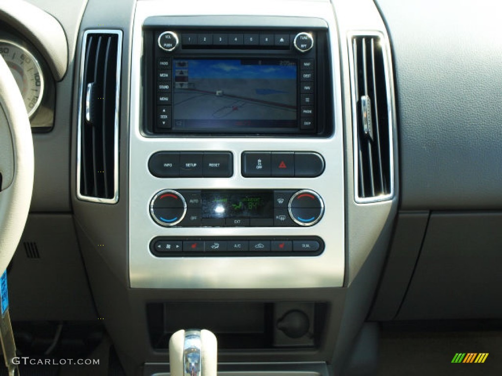 2010 Edge Limited - Dark Ink Blue Metallic / Medium Light Stone photo #12