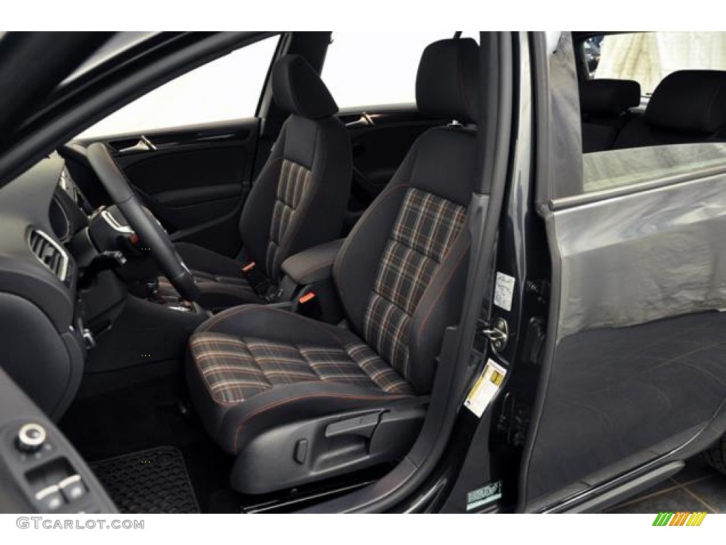 2012 GTI 4 Door - Carbon Steel Gray Metallic / Titan Black photo #24