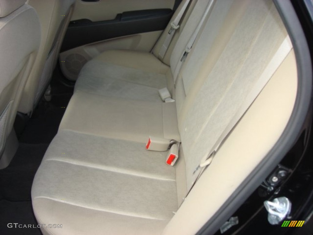 2010 Elantra GLS - Ebony Black / Beige photo #10