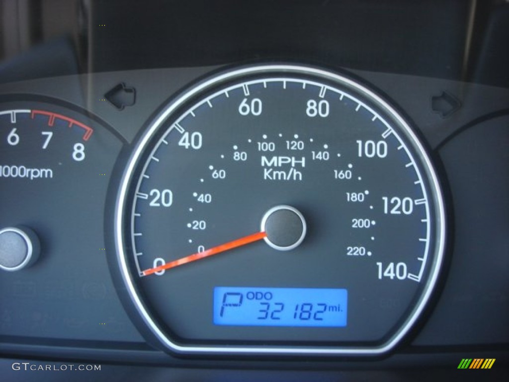 2010 Elantra GLS - Ebony Black / Beige photo #16