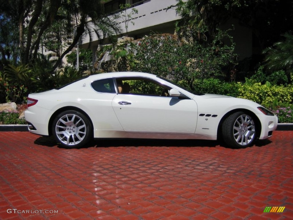 Bianco (White) 2008 Maserati GranTurismo Standard GranTurismo Model Exterior Photo #63412388