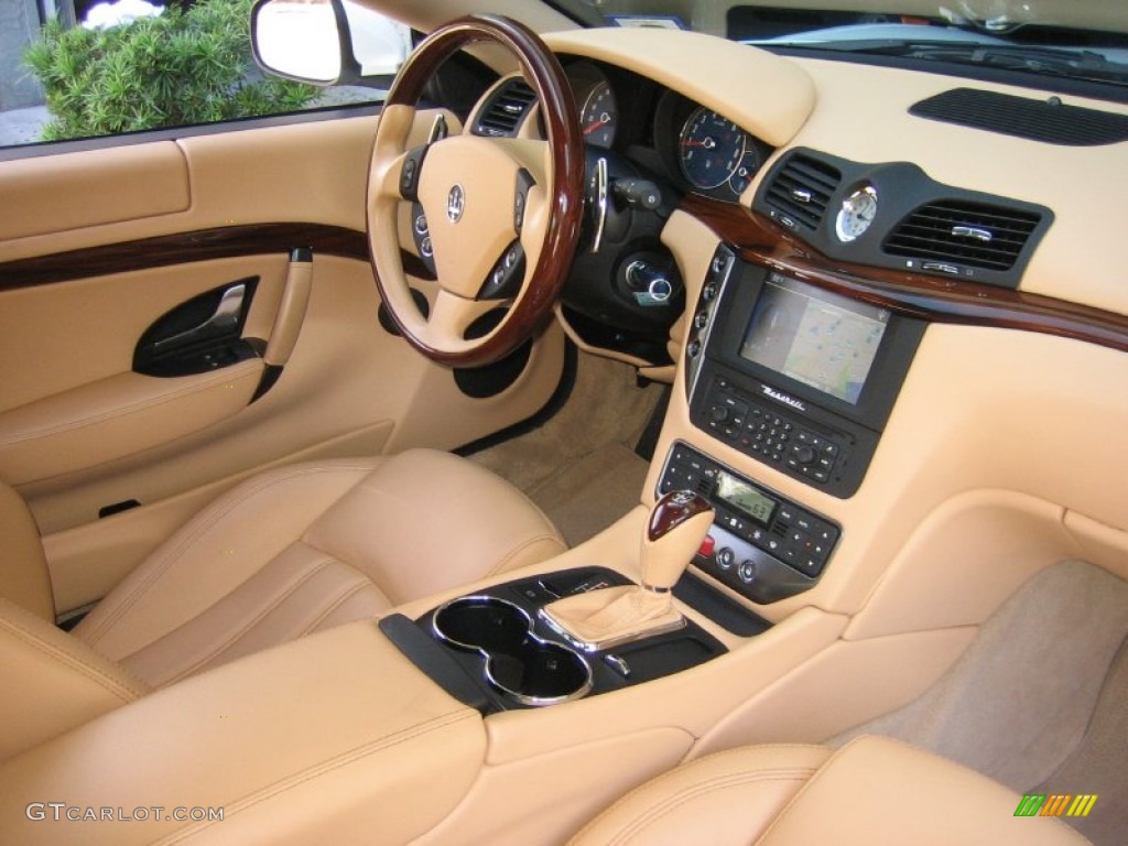 2008 Maserati GranTurismo Standard GranTurismo Model Beige Dashboard Photo #63412542