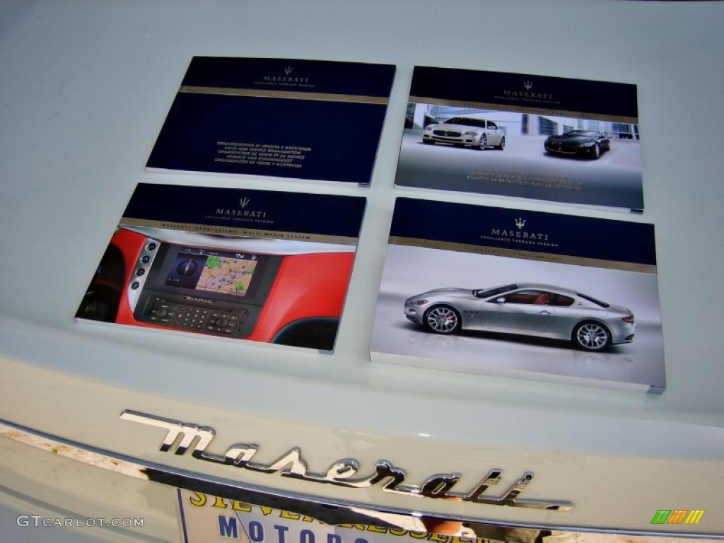 2008 Maserati GranTurismo Standard GranTurismo Model Books/Manuals Photo #63412670