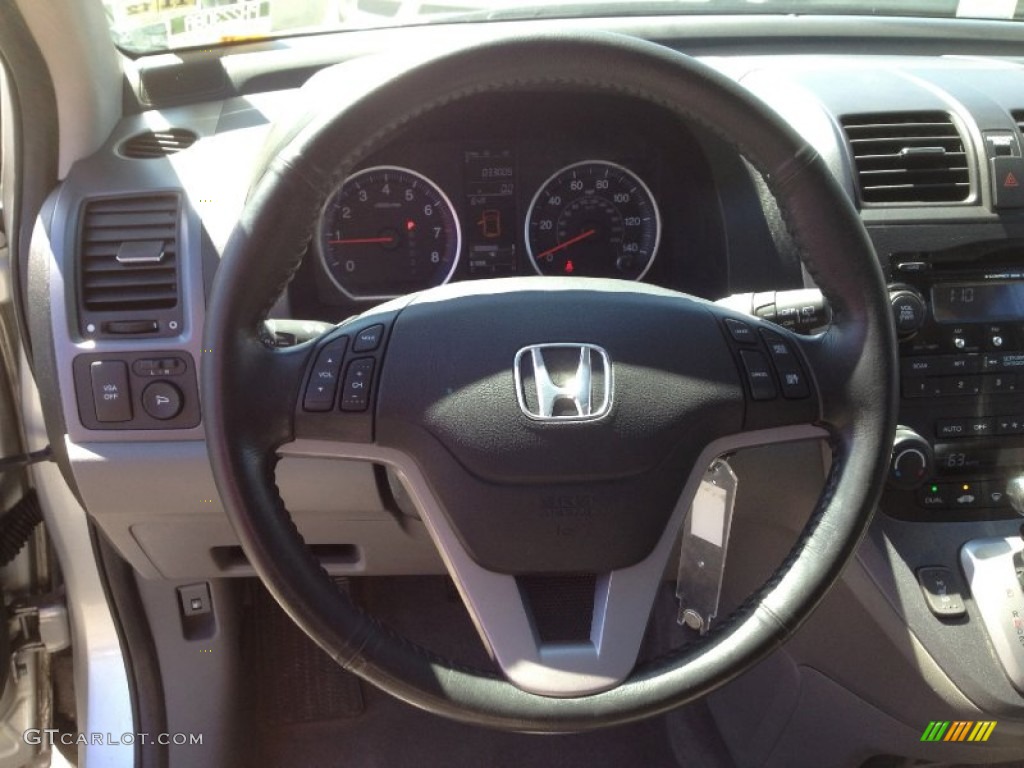 2009 CR-V EX-L 4WD - Alabaster Silver Metallic / Gray photo #24