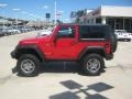 Flame Red - Wrangler Rubicon 4x4 Photo No. 2