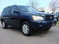 2002 Indigo Ink Pearl Toyota Highlander V6 4WD  photo #2