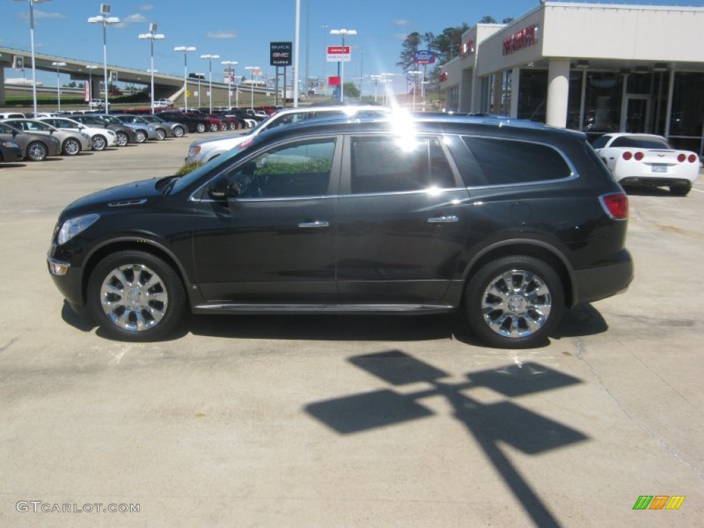 2010 Enclave CXL - Carbon Black Metallic / Ebony/Ebony photo #2