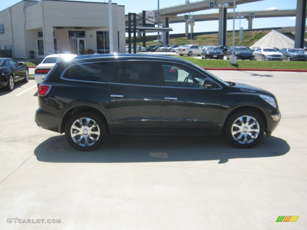 2010 Enclave CXL - Carbon Black Metallic / Ebony/Ebony photo #6