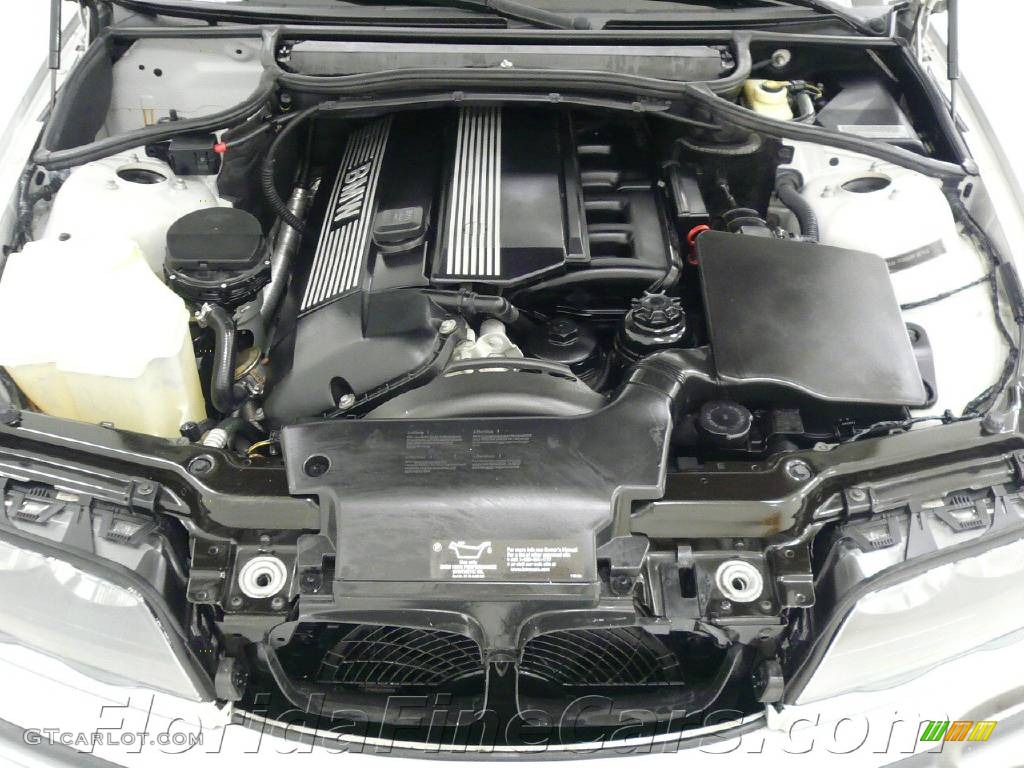 2001 3 Series 325i Sedan - Titanium Silver Metallic / Black photo #10