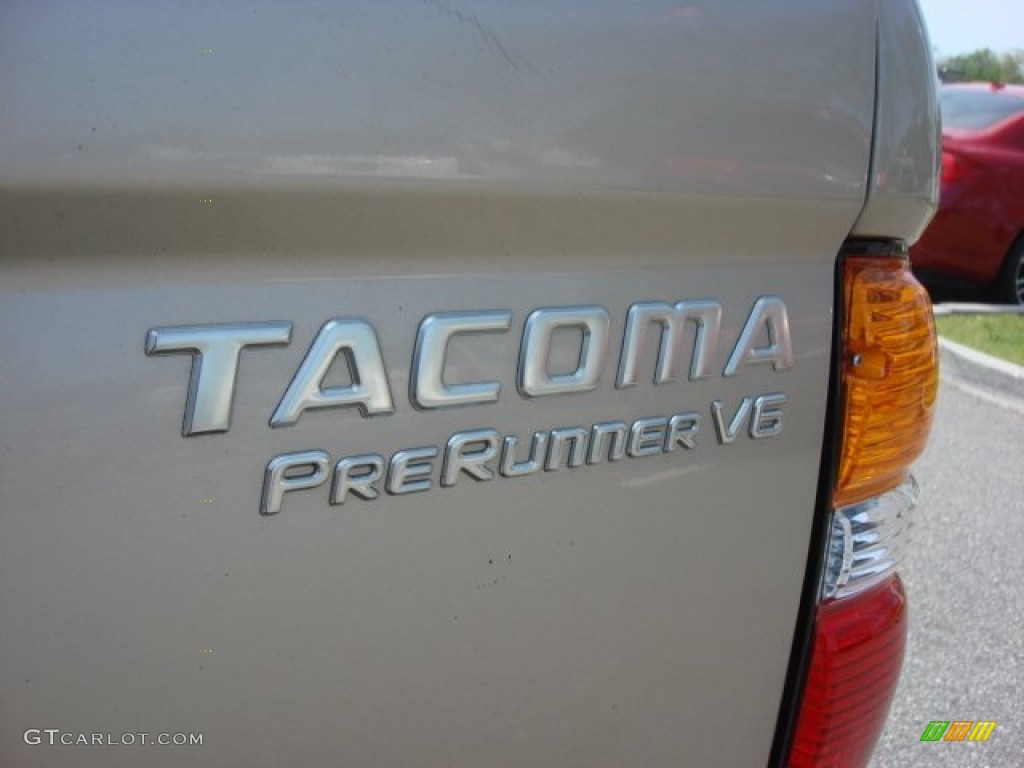 2002 Tacoma V6 PreRunner Double Cab - Mystic Gold Metallic / Oak photo #24