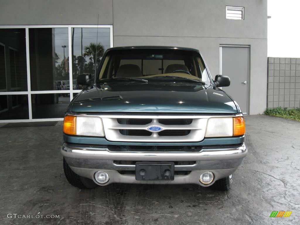 1996 Ranger XLT SuperCab - Cayman Pearl Metallic / Beige photo #2