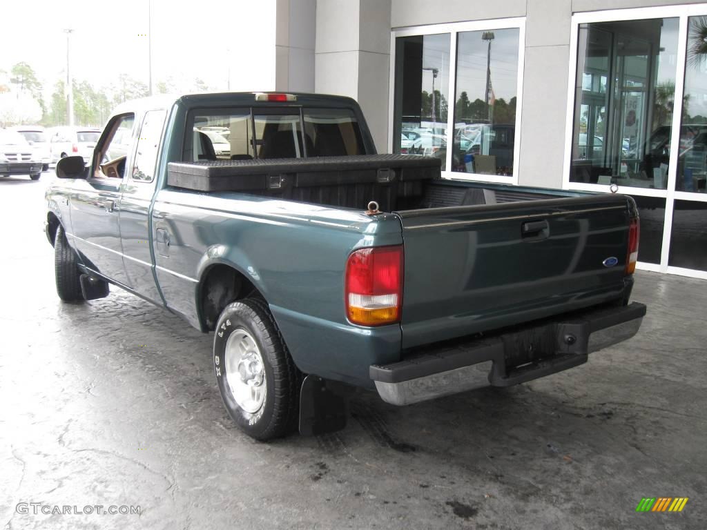 1996 Ranger XLT SuperCab - Cayman Pearl Metallic / Beige photo #6