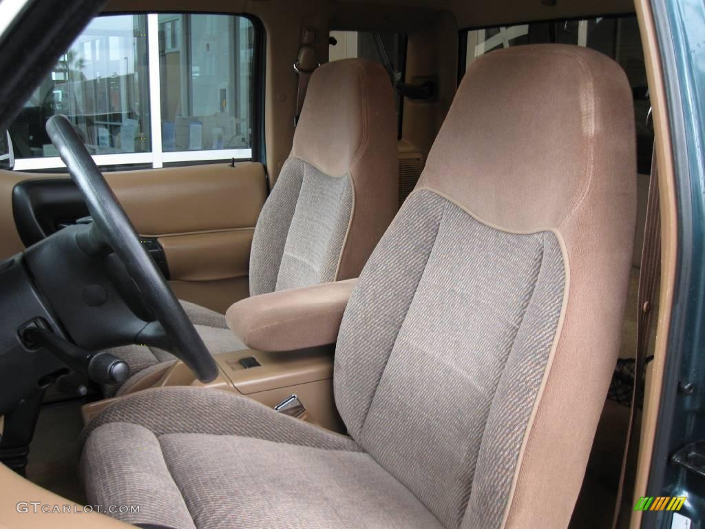 1996 Ranger XLT SuperCab - Cayman Pearl Metallic / Beige photo #11