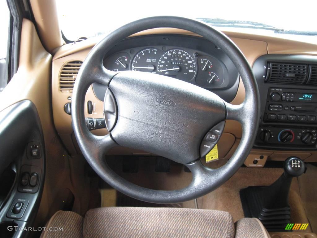 1996 Ranger XLT SuperCab - Cayman Pearl Metallic / Beige photo #18