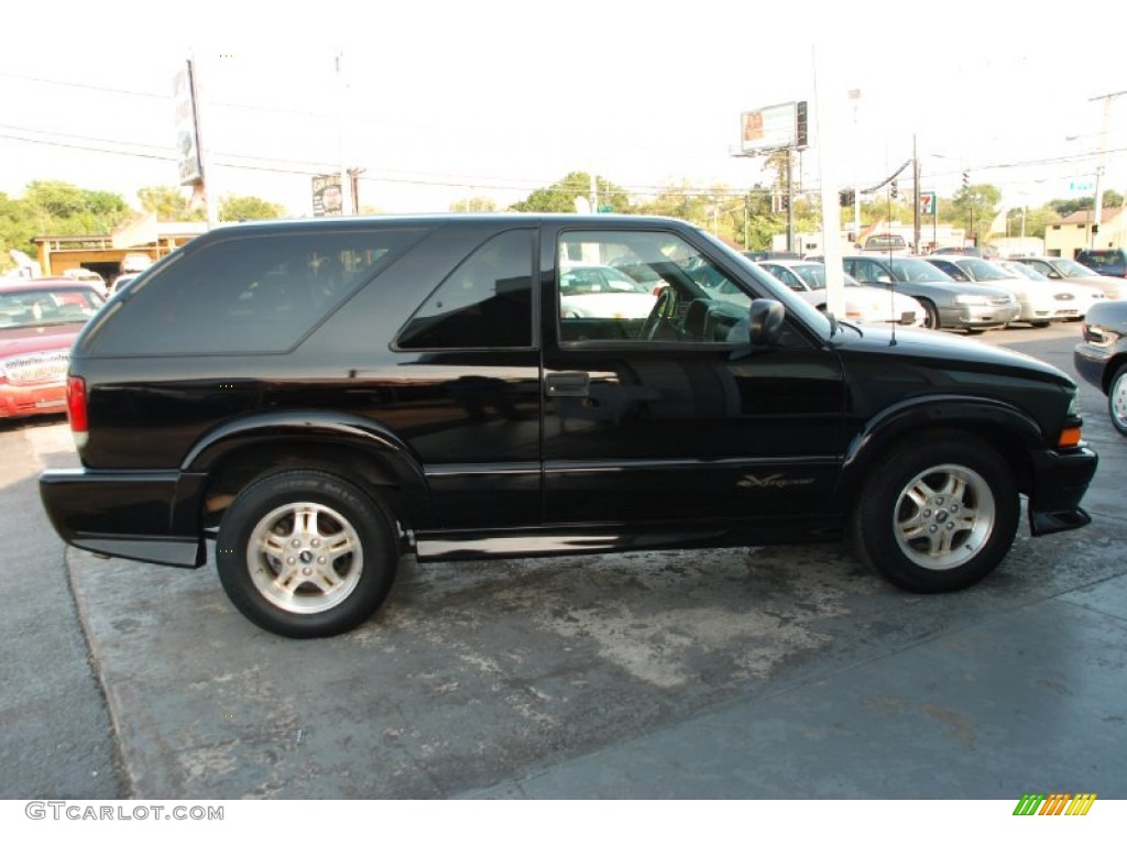 2002 Blazer Xtreme - Onyx Black / Graphite photo #3