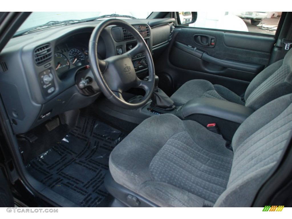 Graphite Interior 2002 Chevrolet Blazer Xtreme Photo #63416774