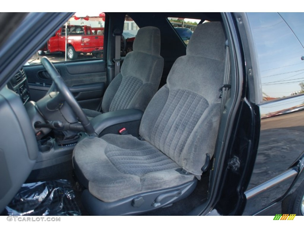 Graphite Interior 2002 Chevrolet Blazer Xtreme Photo #63416782