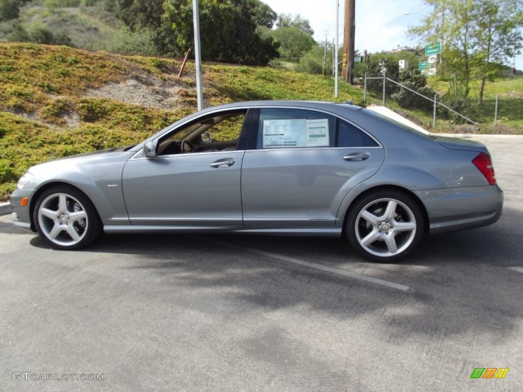 2012 S 550 Sedan - Andorite Gray Metallic / Cashmere/Savanna photo #4