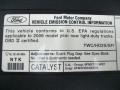 2006 Ford Expedition XLS Info Tag