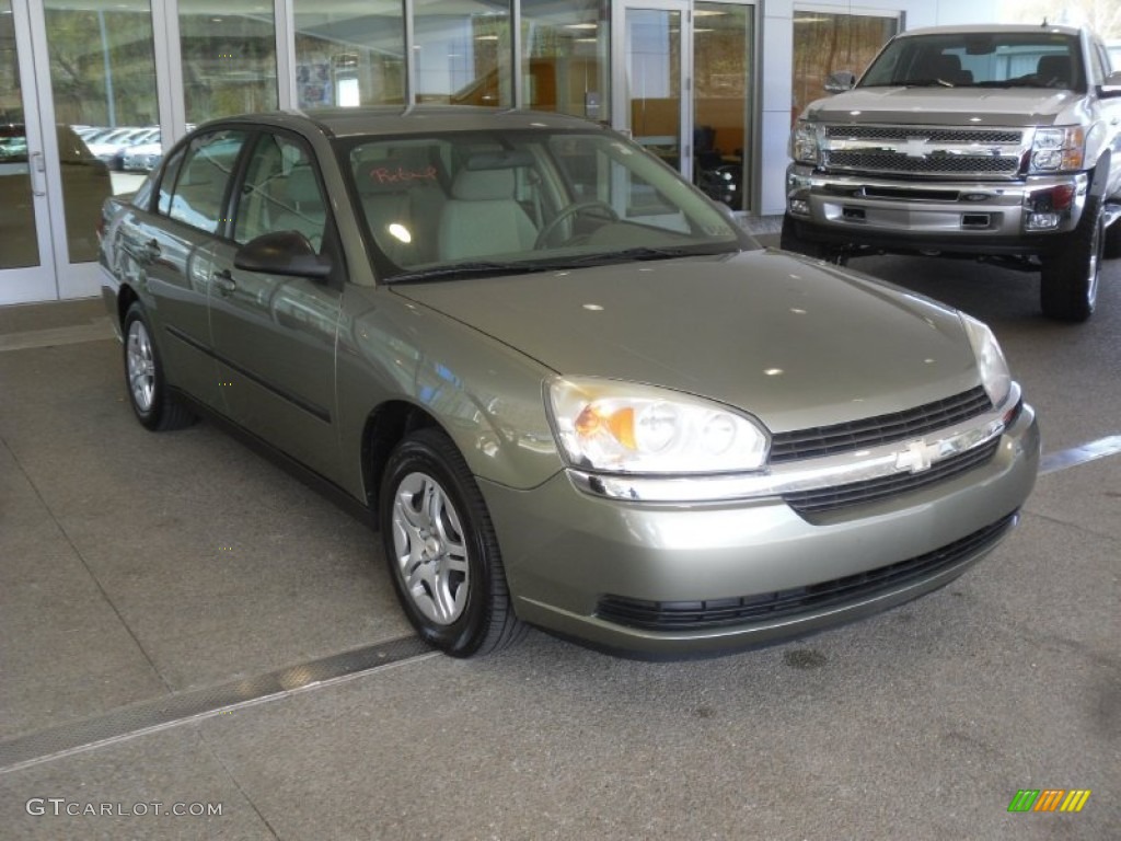 Silver Green Metallic Chevrolet Malibu