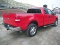 2006 Bright Red Ford F150 XLT SuperCab 4x4  photo #2