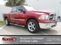 2009 Inferno Red Crystal Pearl Dodge Ram 1500 Lone Star Edition Crew Cab  photo #1