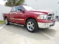 2009 Inferno Red Crystal Pearl Dodge Ram 1500 Lone Star Edition Crew Cab  photo #4