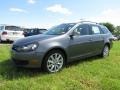 2012 Platinum Gray Metallic Volkswagen Jetta TDI SportWagen  photo #1