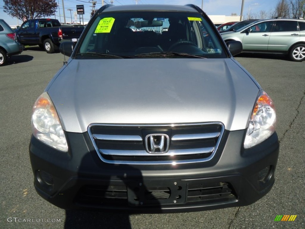 2006 CR-V LX - Alabaster Silver Metallic / Black photo #3