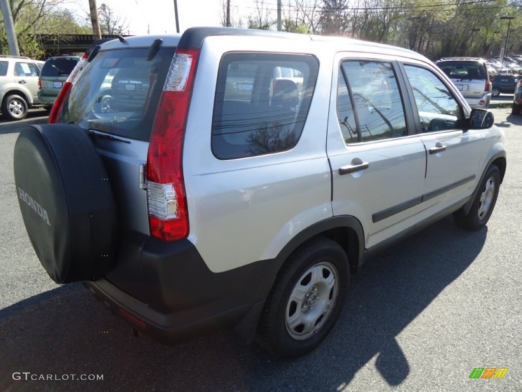 2006 CR-V LX - Alabaster Silver Metallic / Black photo #7