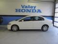 Taffeta White - Civic LX Sedan Photo No. 2