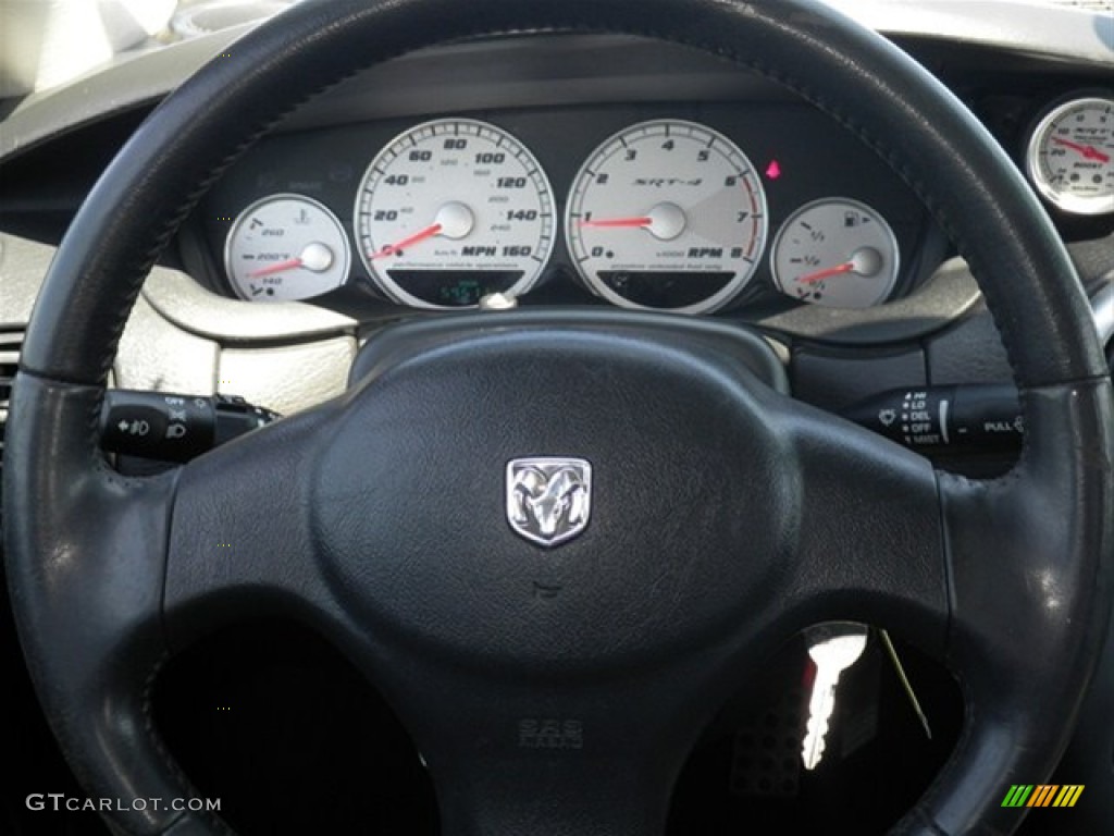 2005 Neon SRT-4 - Black / Dark Slate Gray photo #20