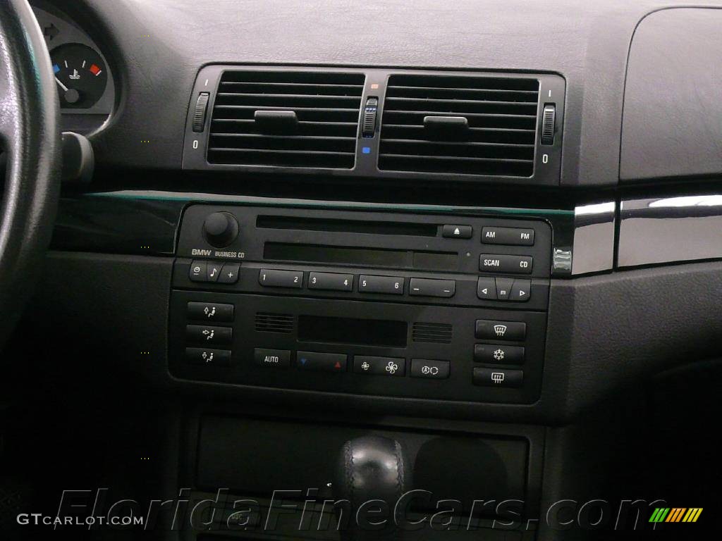 2001 3 Series 325i Sedan - Titanium Silver Metallic / Black photo #17