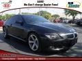 Jet Black 2009 BMW 6 Series 650i Coupe