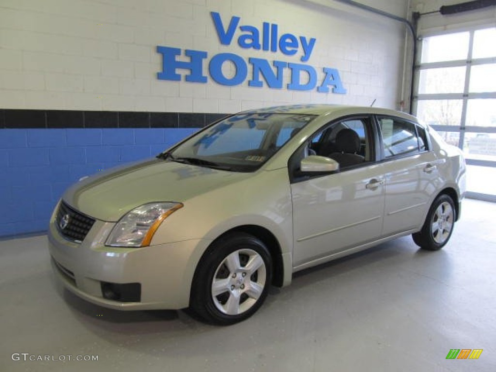 2007 Sentra 2.0 S - Sandstone Metallic / Charcoal/Steel photo #1