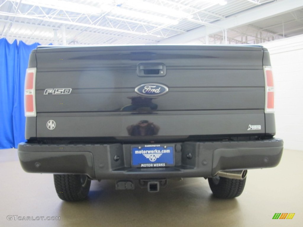 2010 F150 FX4 SuperCab 4x4 - Tuxedo Black / Black photo #7
